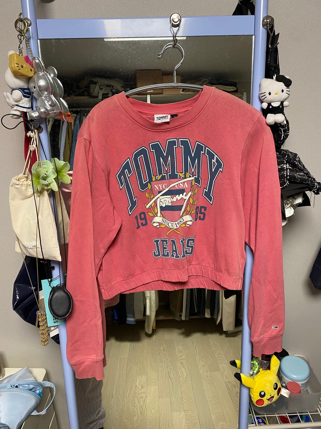 타미힐피거 맨투맨티셔츠 상품이미지1