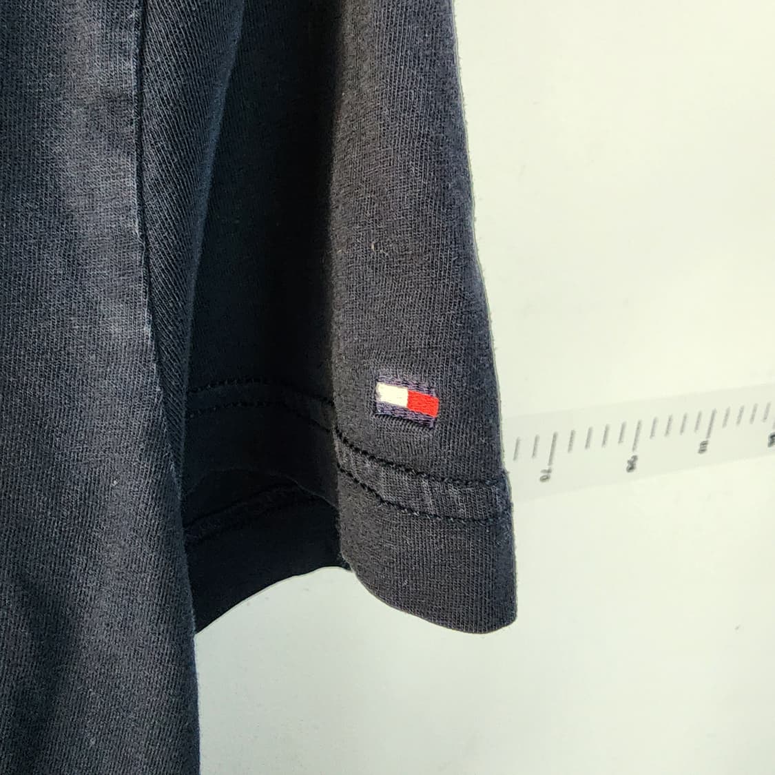 타미힐피거 네이비 반팔 티셔츠 상품이미지3