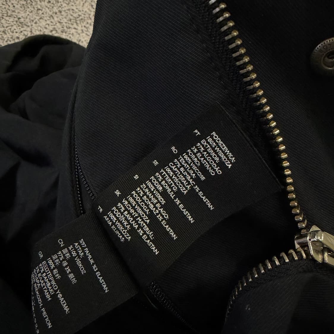 95정도 코스 트렌치자켓 0127H1 상품이미지4