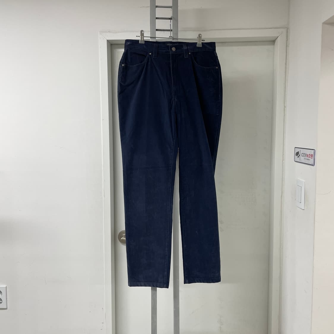 베르사체 네이비 팬츠 33 상품이미지6