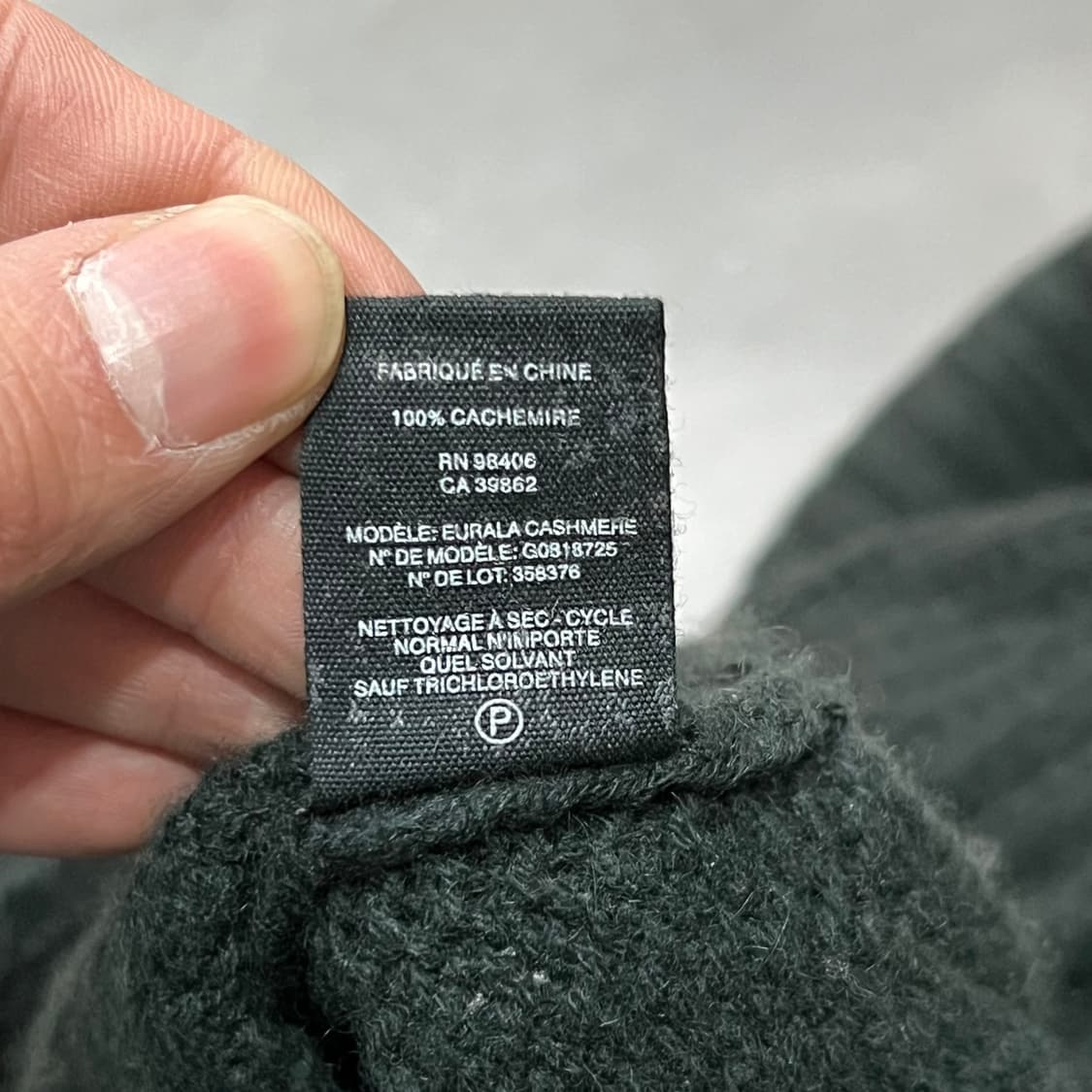  띠어리 캐시미어 터틀넥 니트 y15173 상품이미지8