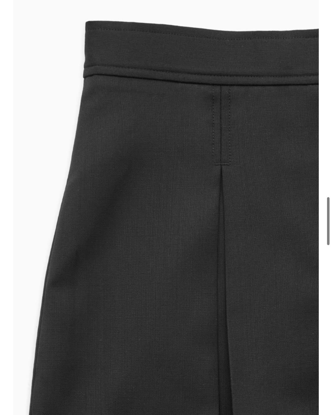 COS 로우라이즈 플리츠 미니 스커트 34 상품이미지3