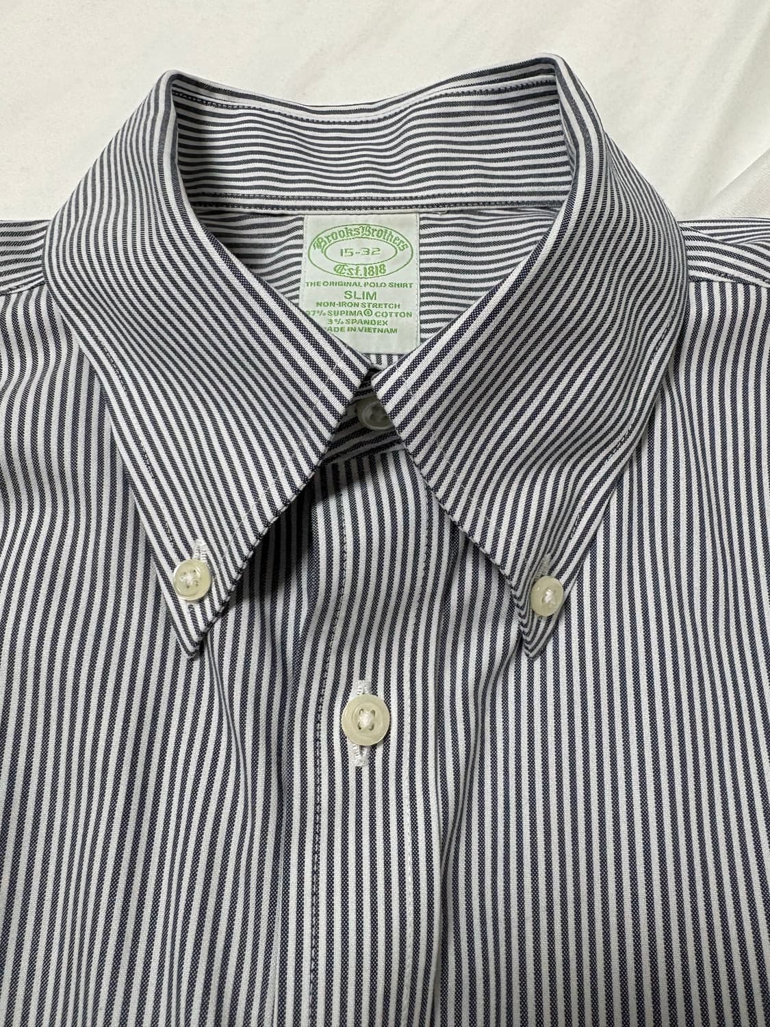 브룩스 브라더스 논아이론 옥스포드 셔츠 상품이미지5