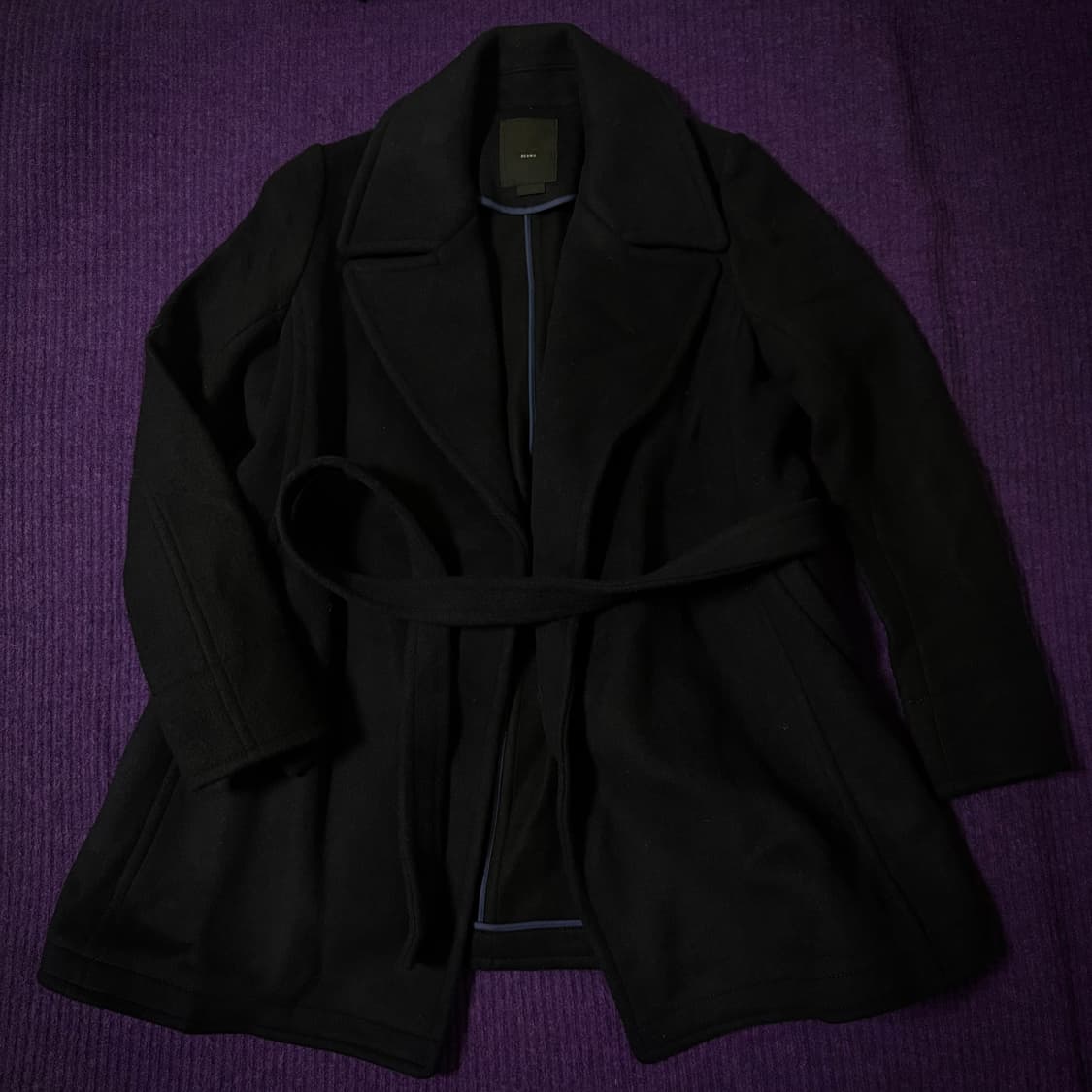 EFFE BEAMS Belted Wool Coat 상품이미지1