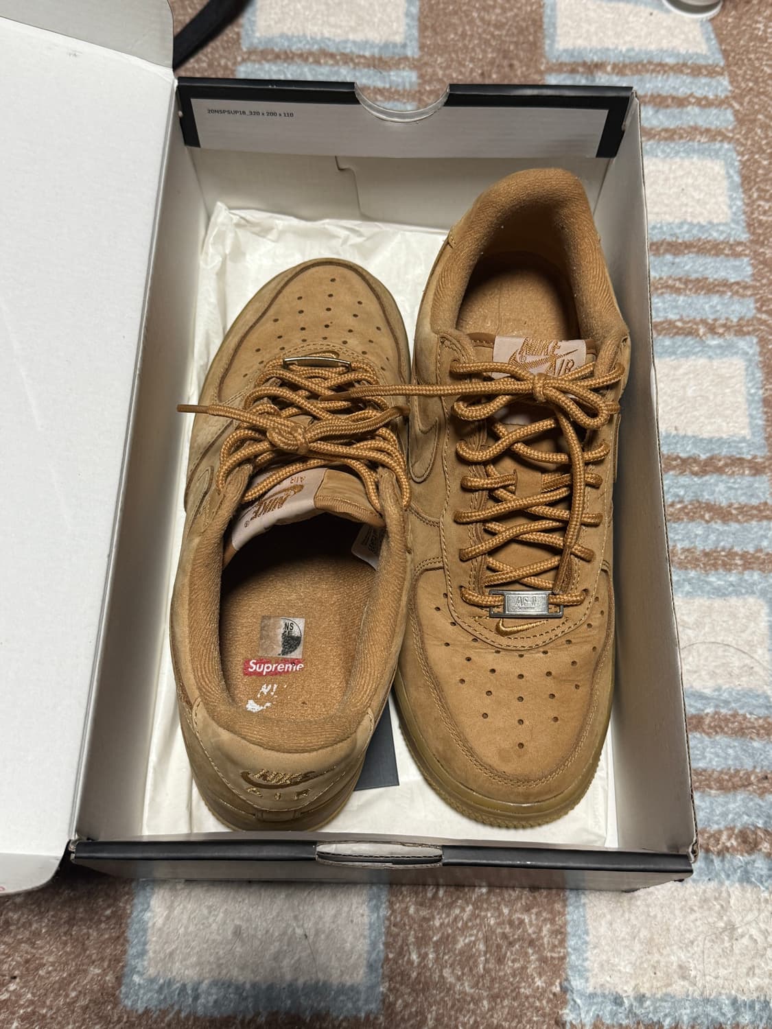 나이키 슈프림 된장포스 men 250 상품이미지3