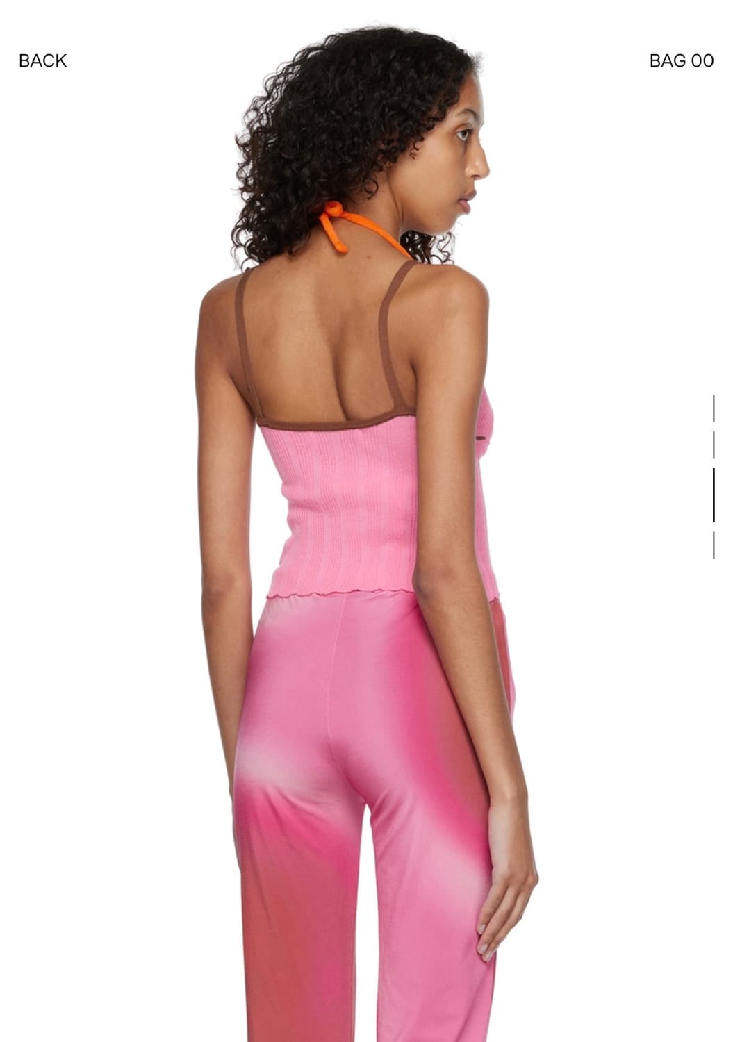 Gimaguas pink mola tank top (L) 상품이미지2