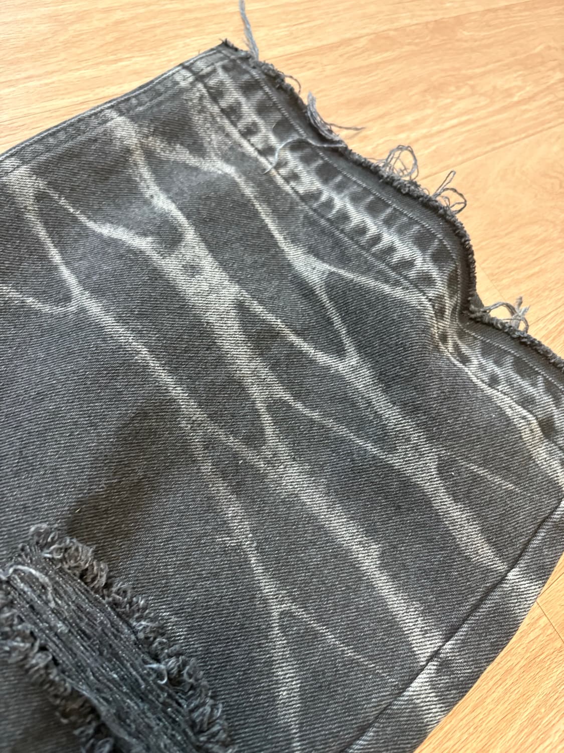 LECYTO 레시토 부츠컷 디스트로이드 워싱 데님 상품이미지9