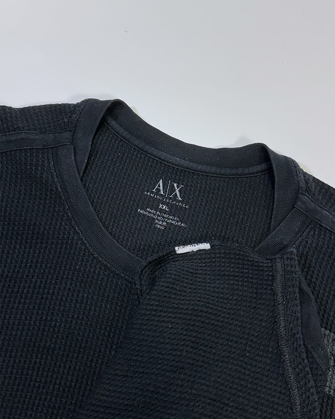 아르마니익스체인지 와펜 슬리브 니트 상품이미지4