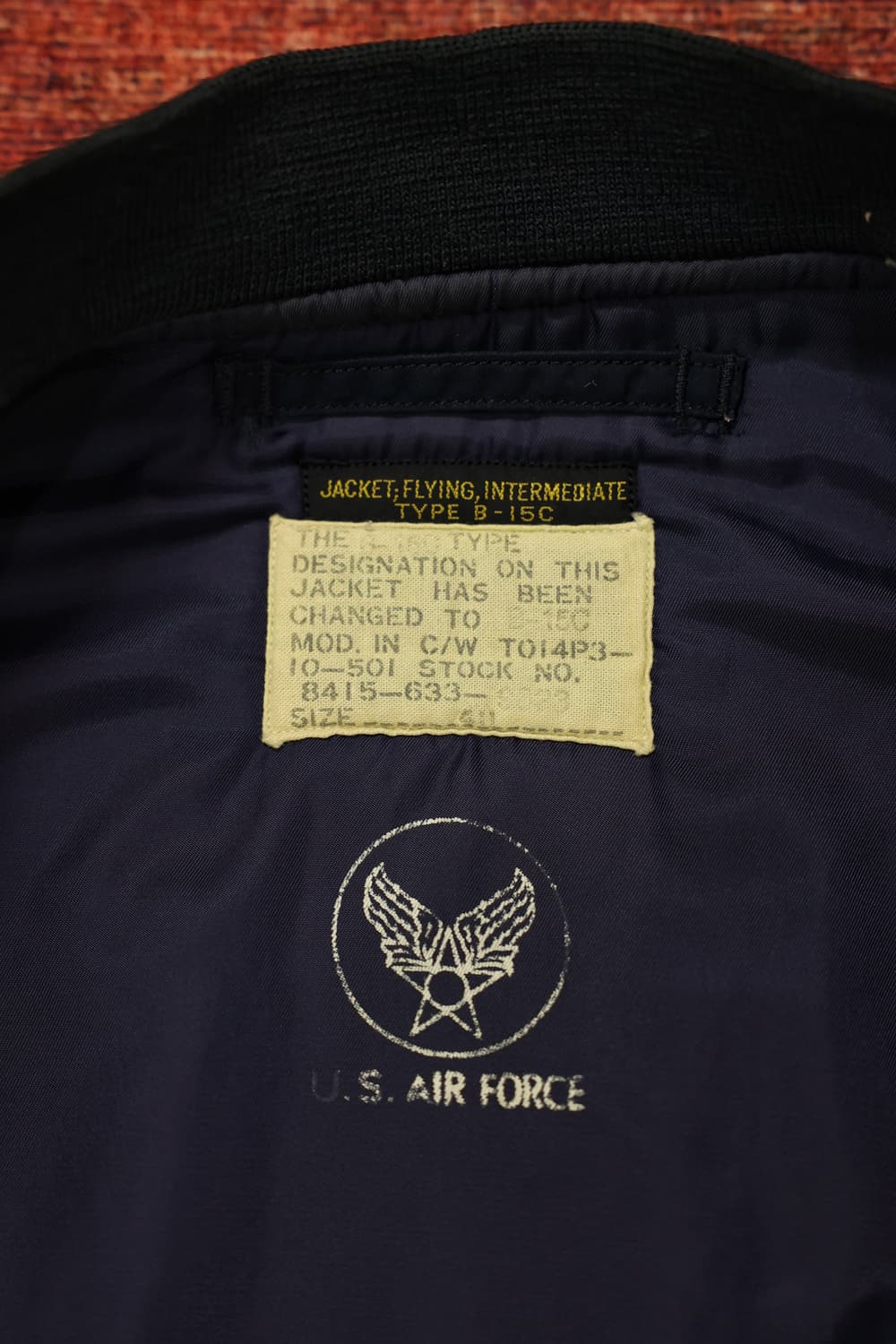 버즈릭슨 b15c 플라이트자켓 판매 상품이미지9