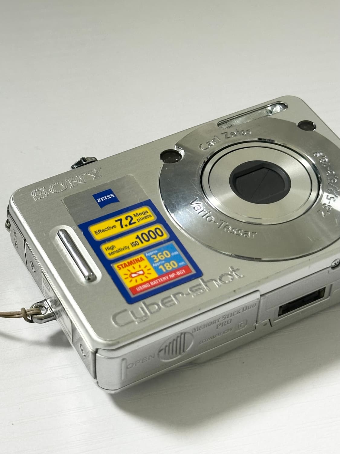 소니 사이버샷 dsc-w70 상품이미지5