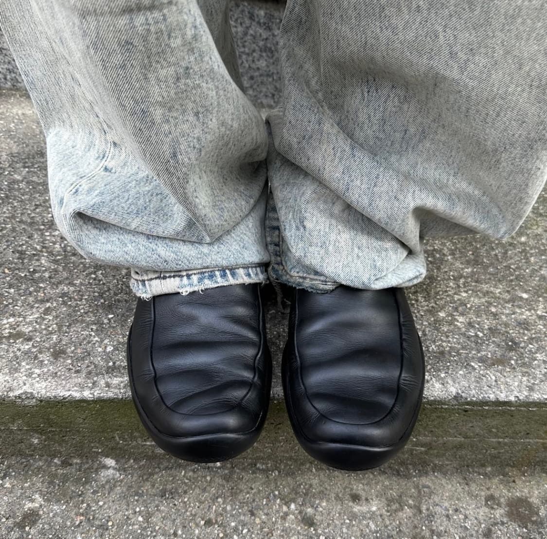 00s 블랙 프라다 스포츠 로퍼 상품이미지2