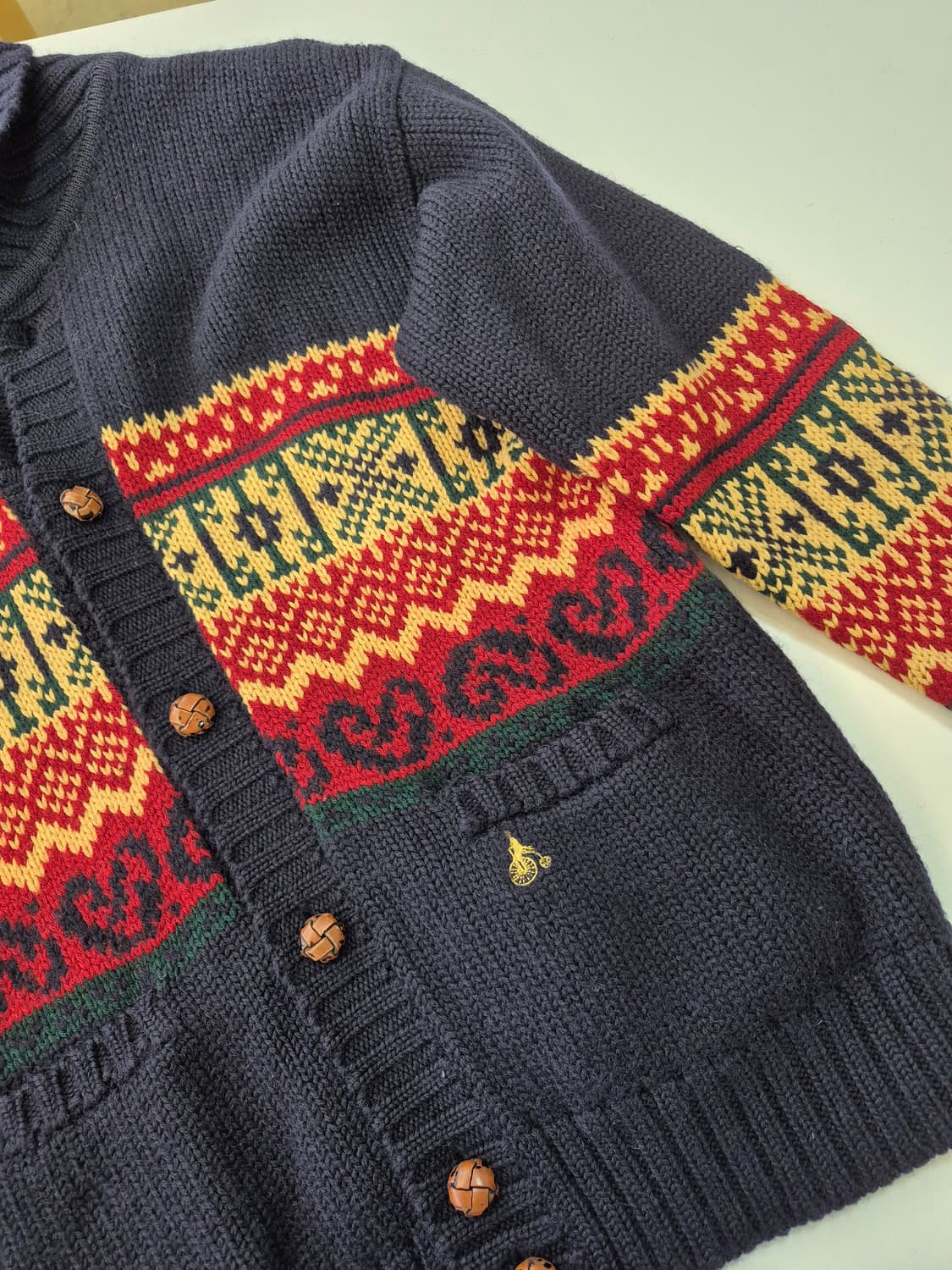 빈폴 빈티지 패턴 니트 가디건(SB4 상품이미지7