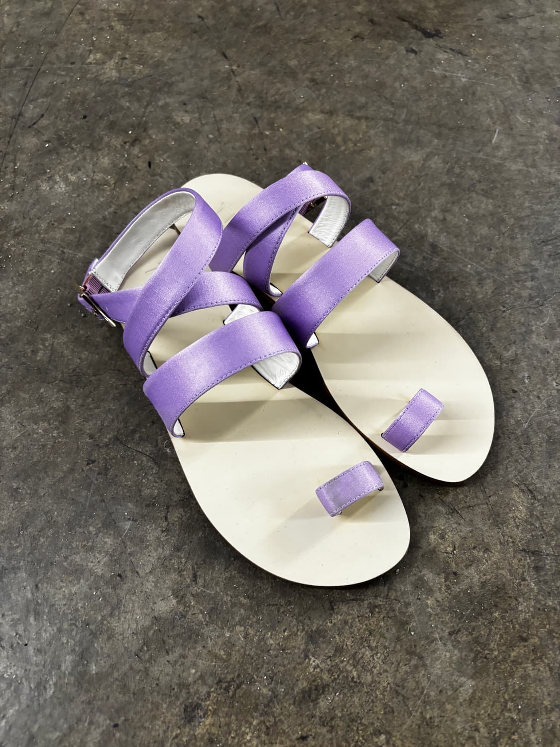 LOQ 라일락 멀티 스트랩 토링 샌들 38 (한국사이즈245) 상품이미지3