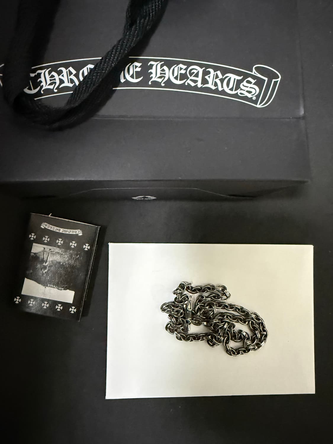 크롬하츠 페이퍼체인 목걸이 20인치 상품이미지1