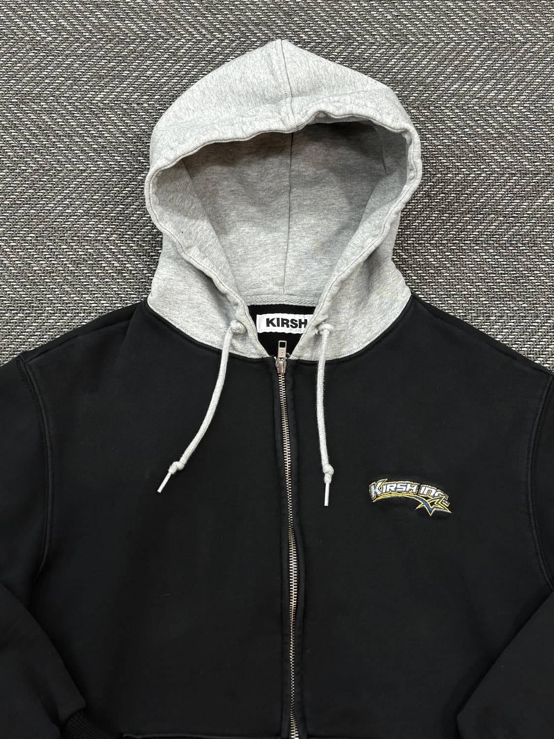 키르시 후드집업 블랙 상품이미지2