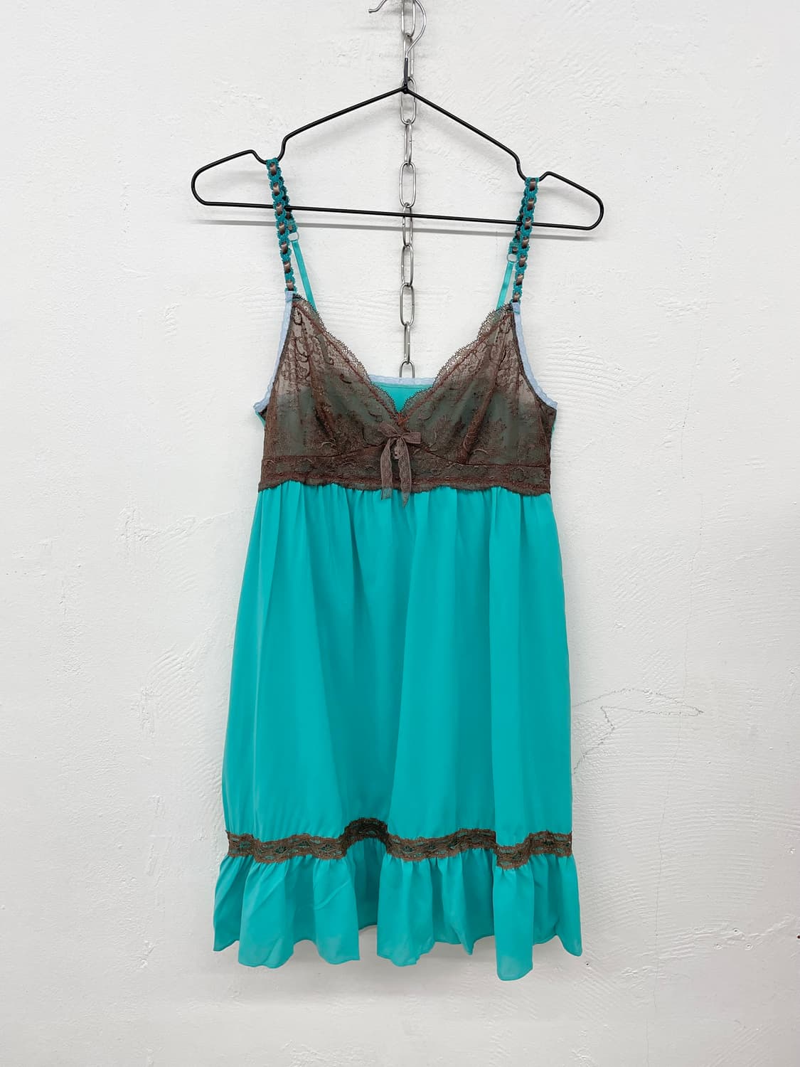 페어리 민트초코 레이스 슬립 상품이미지4