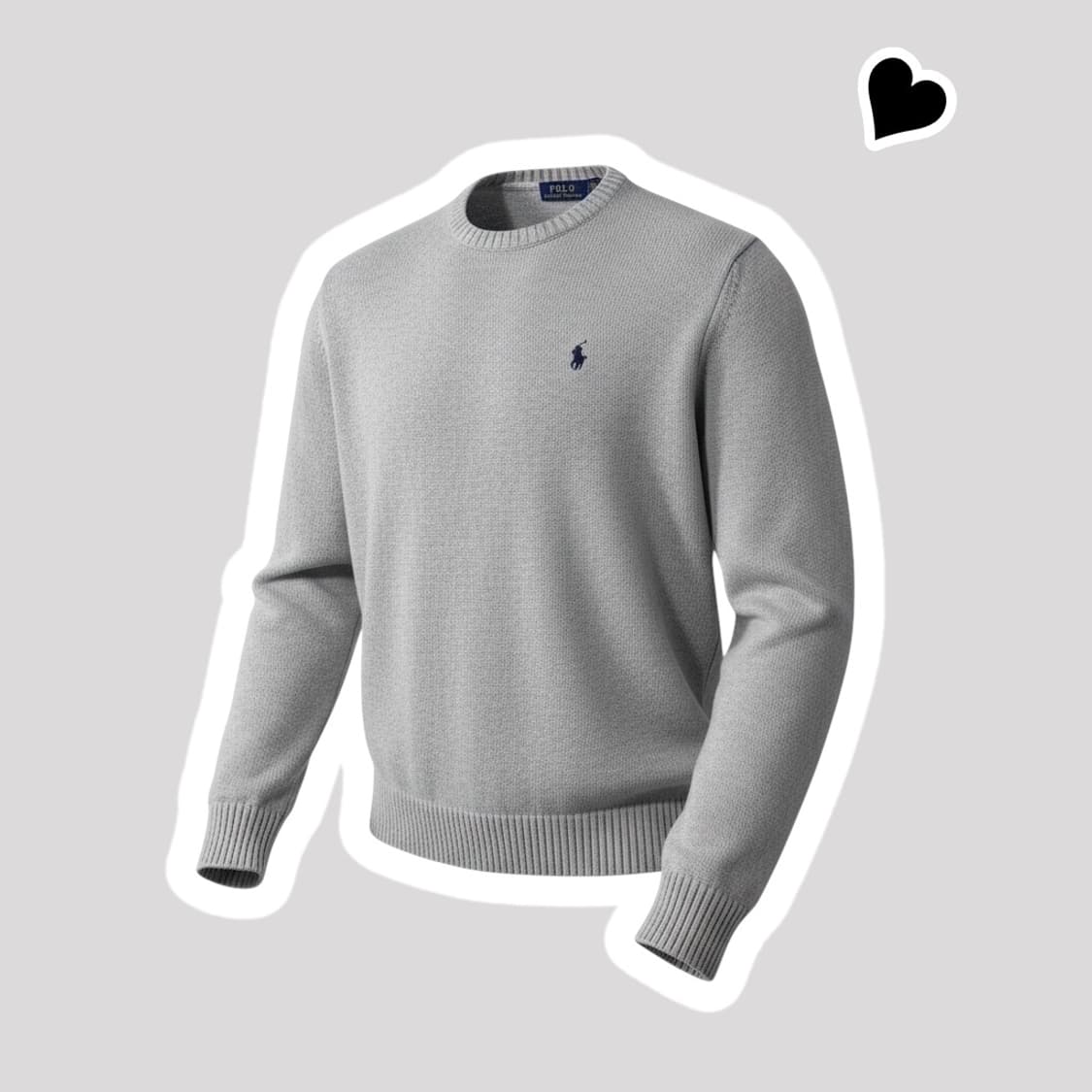 신형 폴로 랄프로렌 그레이 니트 상품이미지1