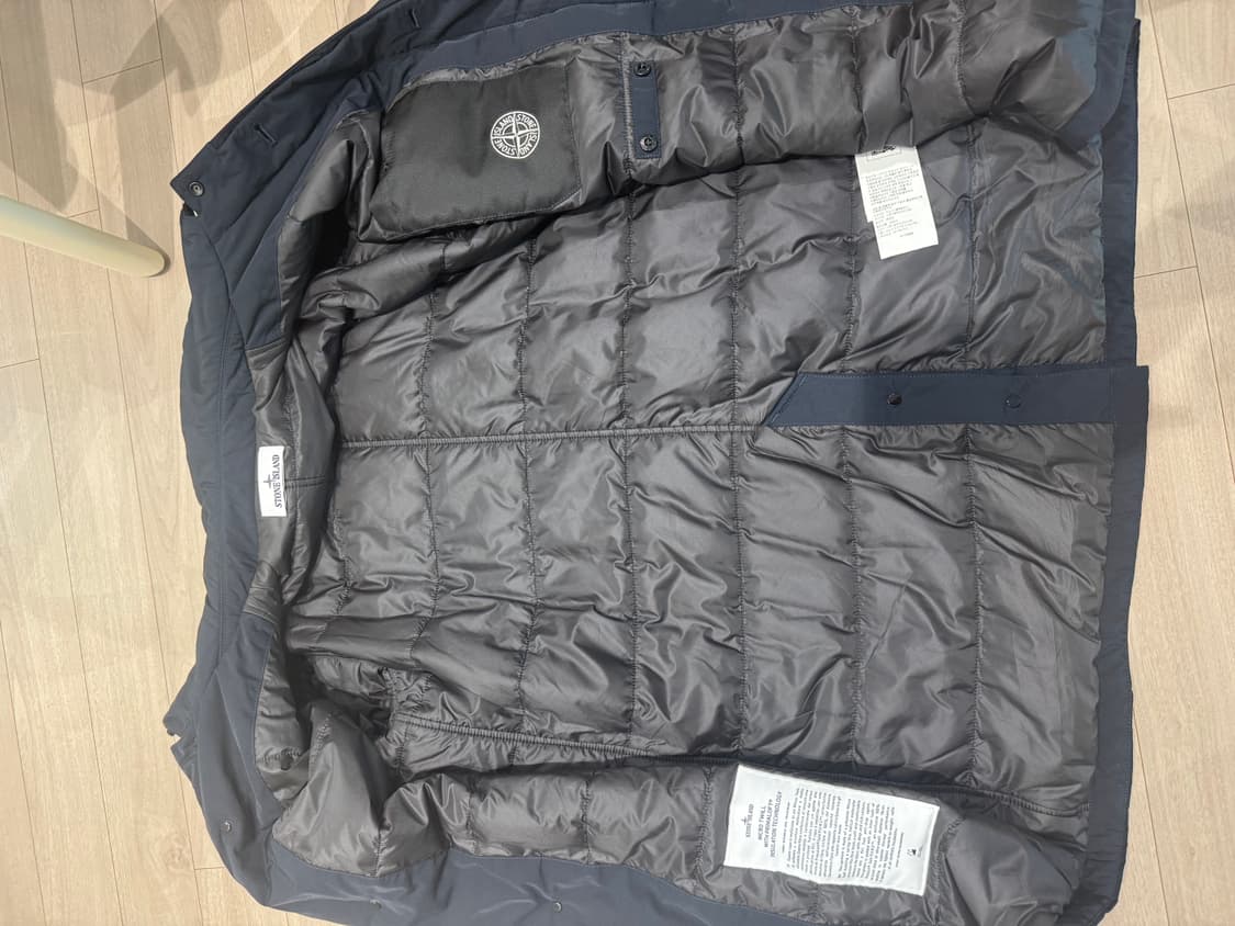 스톤 아일랜드 마이크로 트윌 카코트 네이비 L사이즈 판매 상품이미지4