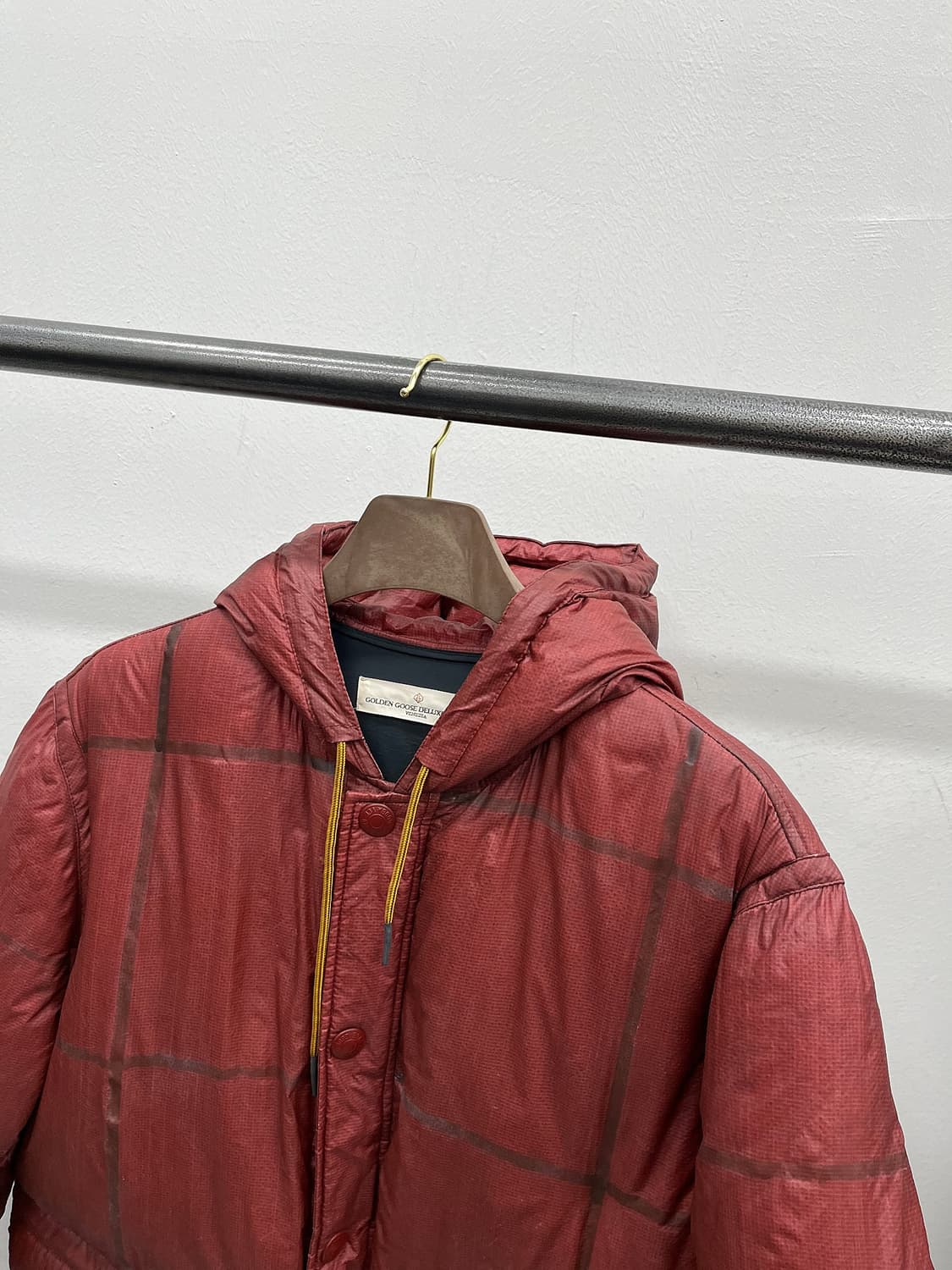 95-100) 골든구스 나일론 스트링 다운패딩 상품이미지3