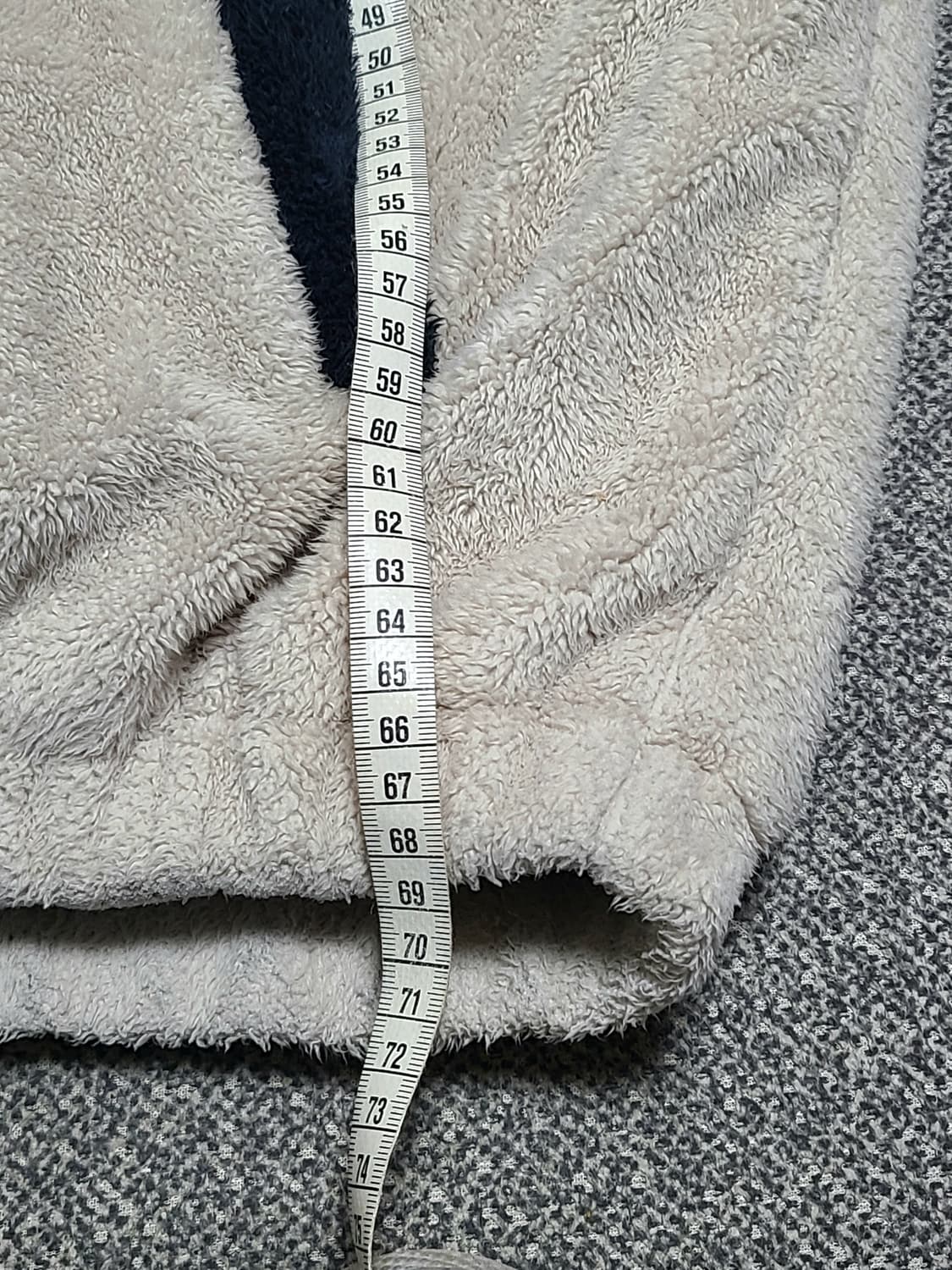 타미힐피거 컬러블록 빅로고 양털 플리스 자켓 XXL  110 상품이미지9