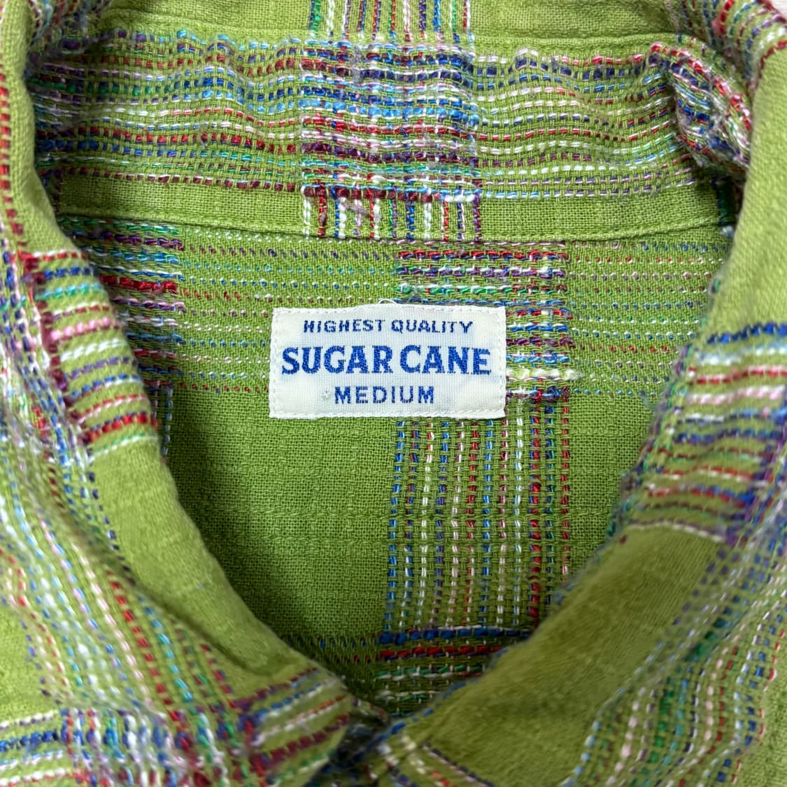 Sugar Cane 슈가케인 체크 린넨 셔츠  상품이미지5