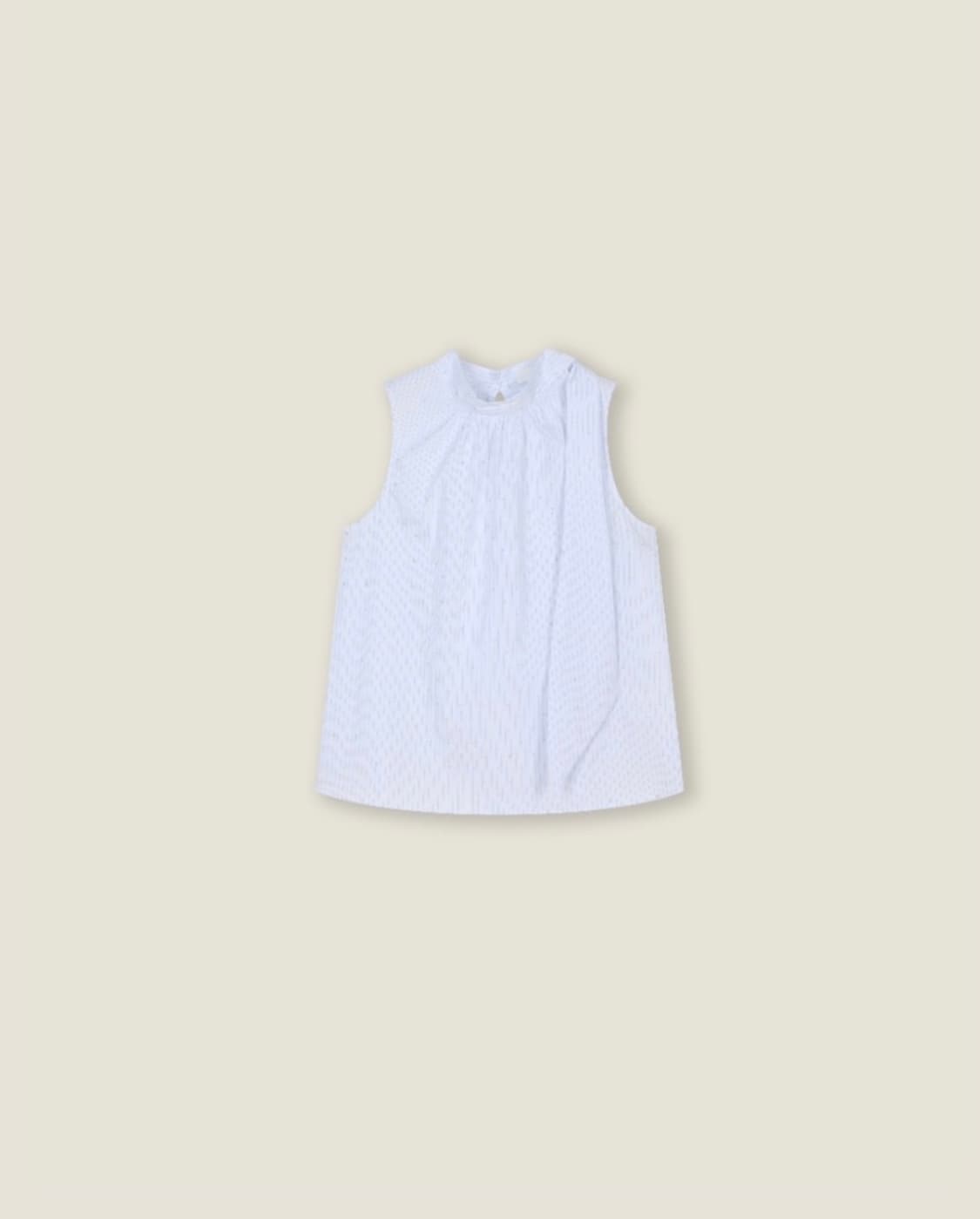 르플레인 블라우스 Selier Tie Blouse 상품이미지1