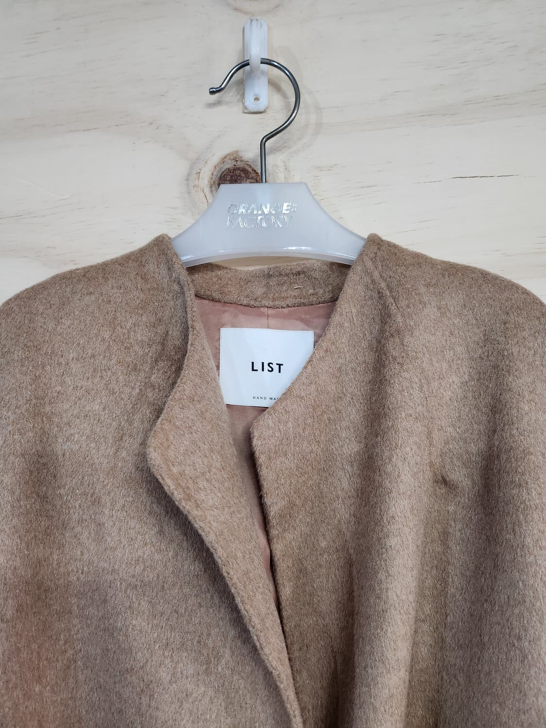 426) 리스트 캐시미어블랜드 코트 상품이미지3