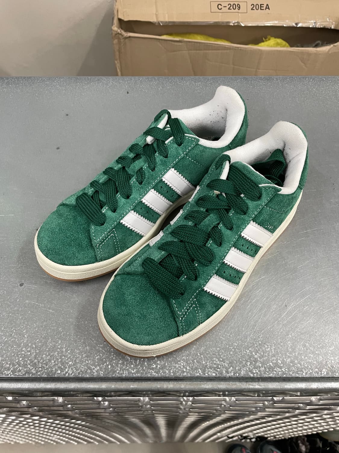 아디다스 캠퍼스 00s 다크 그린 240 상품이미지2