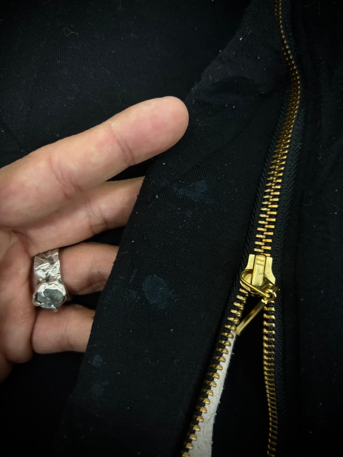 Side Zip Detail Hoodie Zip Up 상품이미지7