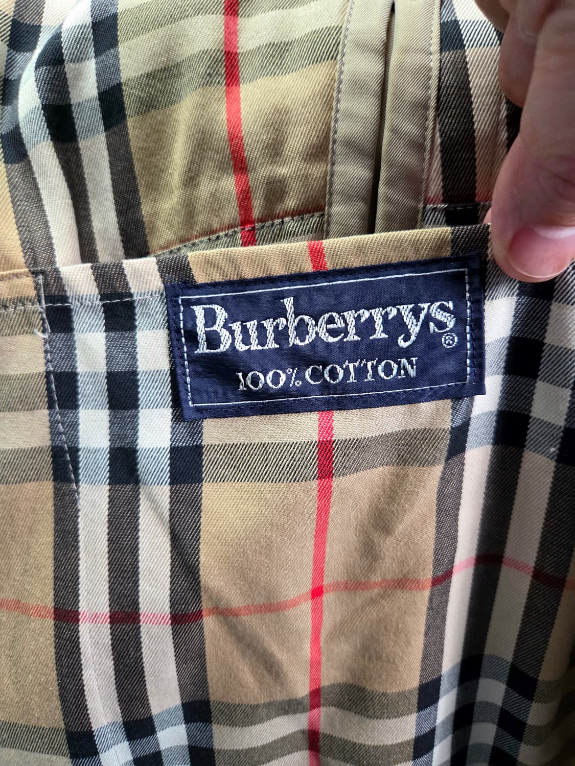 빈티지 버버리(Burberrys) 오리지널 싱글 맥코트 (체감 100) 상품이미지4
