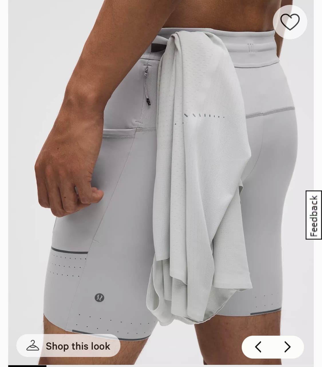 룰루레몬 패스트 앤 프리 하프타이즈.  상품이미지2