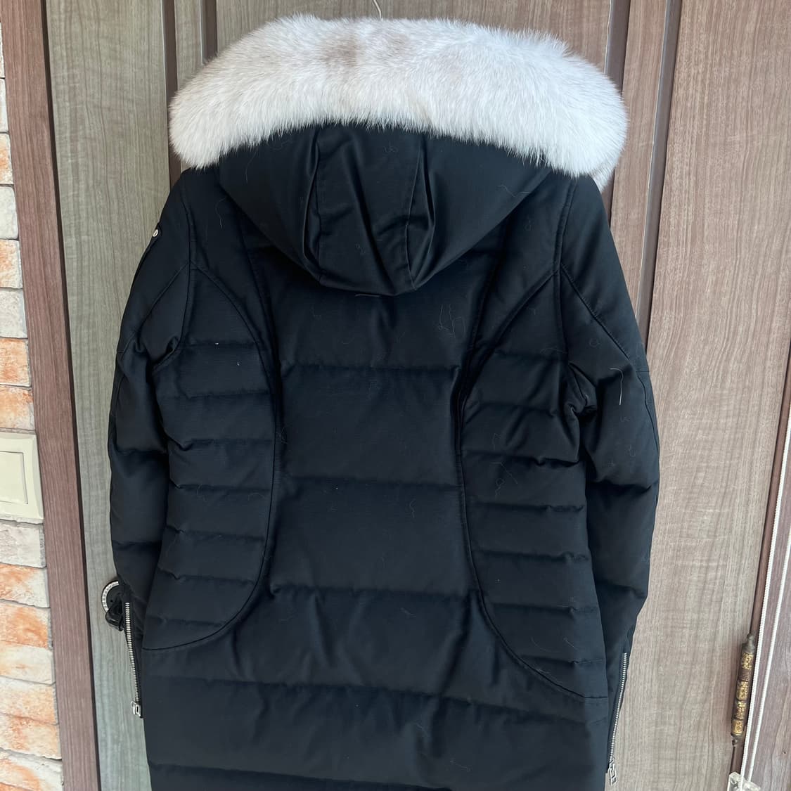 새상품(M)무스너클 서스캐처원 내츄럴 폭스 퍼 파카 패딩 W 상품이미지6