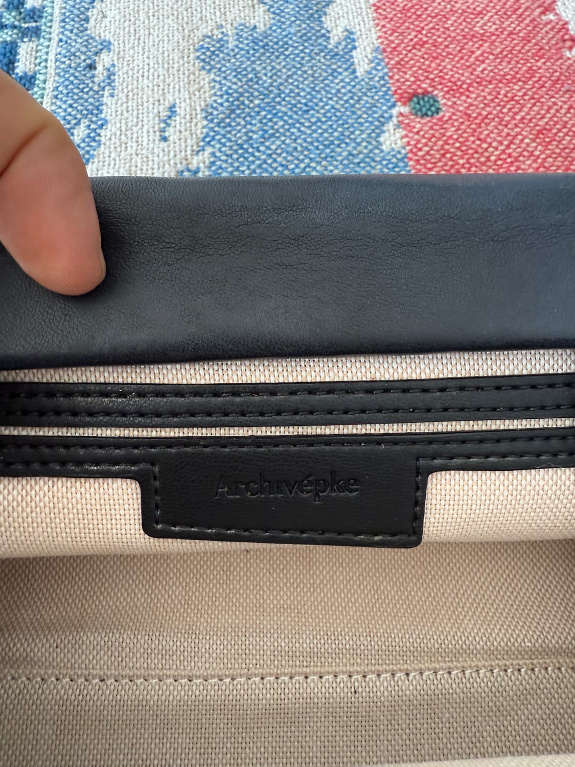 아카이브앱크(Archivepke) 레더 숄더백 상품이미지6