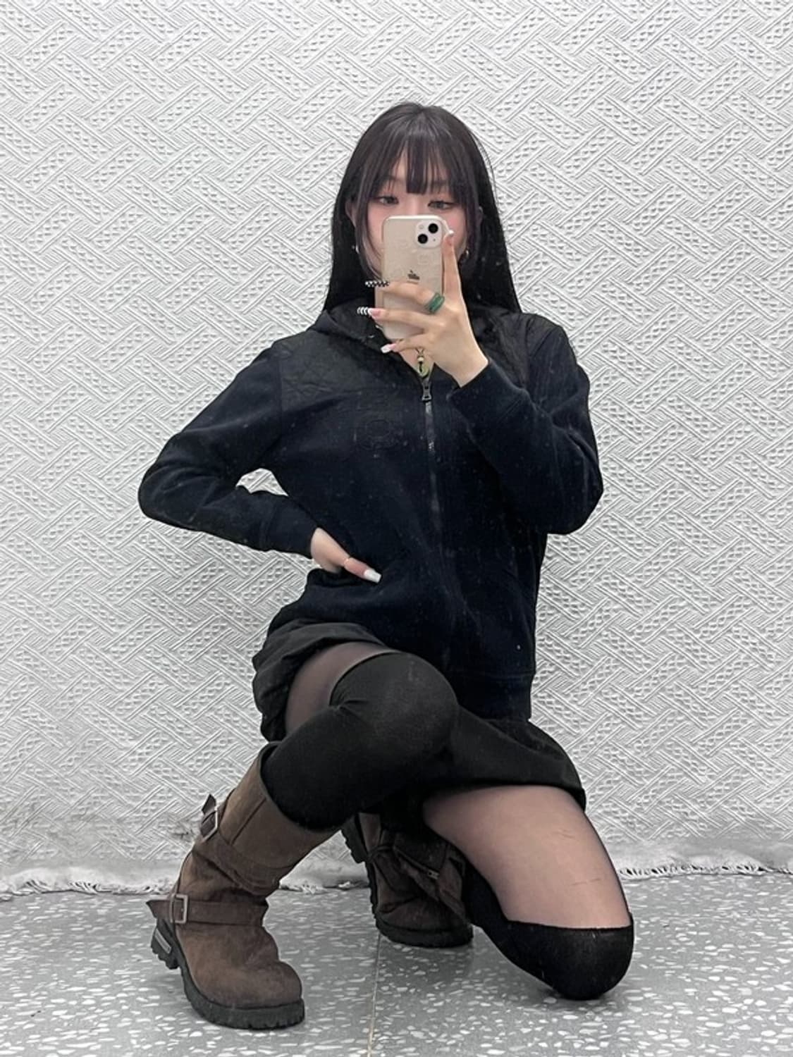 폴로 랄프로렌 스트릿 캐주얼 락시크 퀄팅 후드집업 95 C10715 상품이미지1