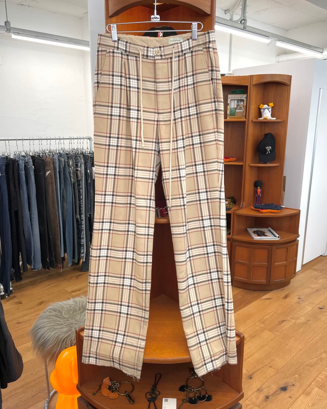[44] 팩토텀 체크 이지 팬츠 상품이미지2