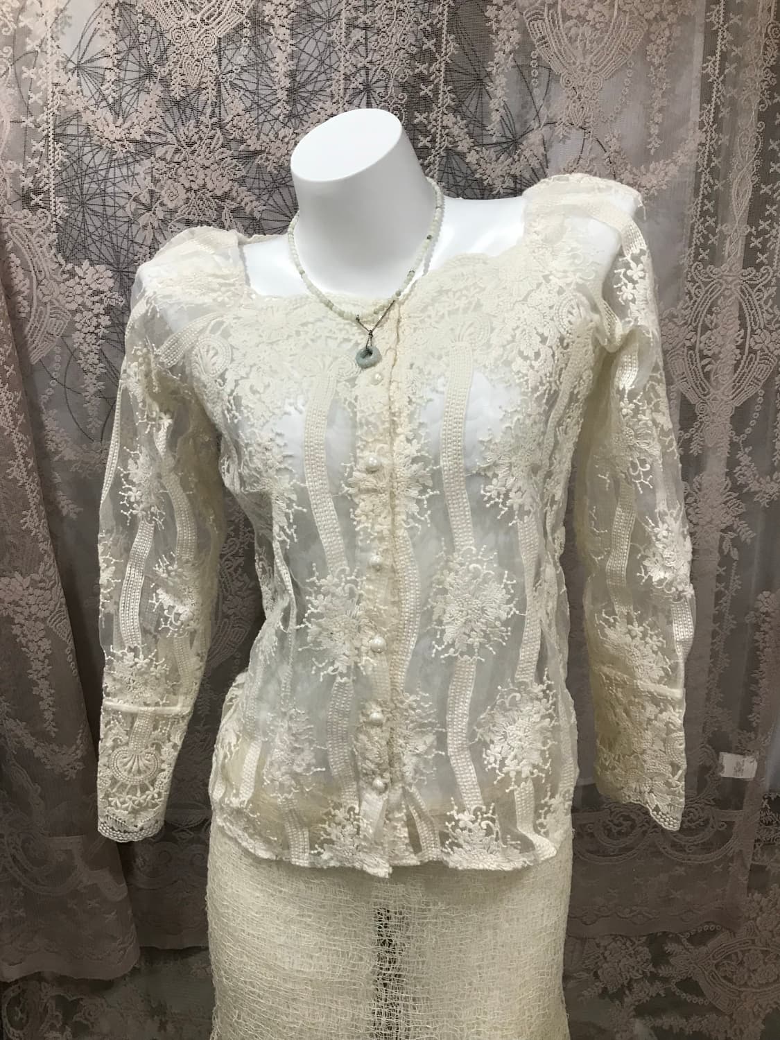 빈티지 시스루 가디건  상품이미지2