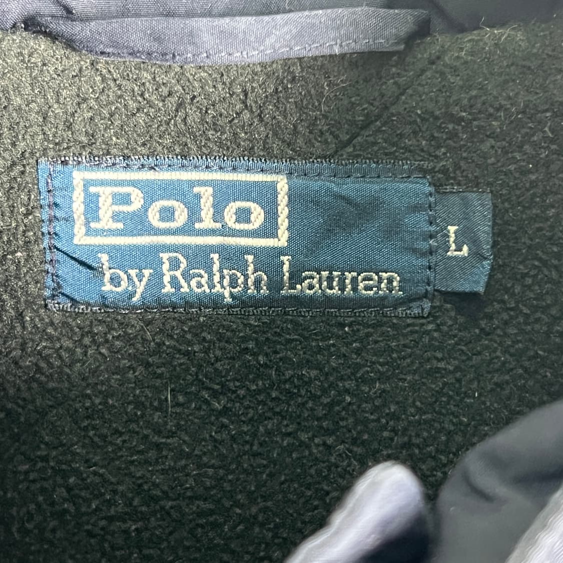 폴로 랄프로렌 네이비 페리필드 봄버 자켓 L 상품이미지3