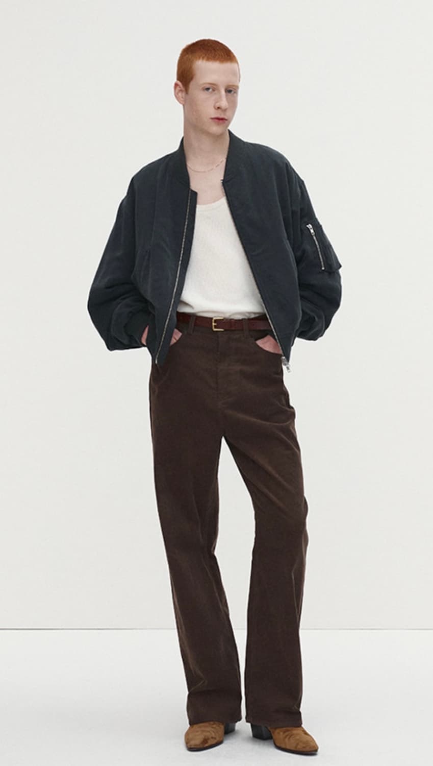 [TONYWACK]토니웩 레이온 트윌 봄버자켓 상품이미지1