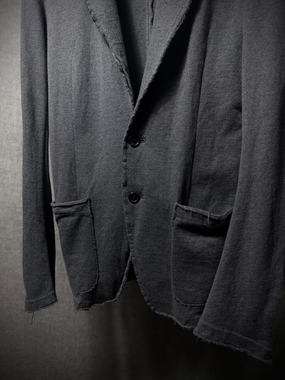 wjk Raw Edge Jersey Blazer  상품이미지5