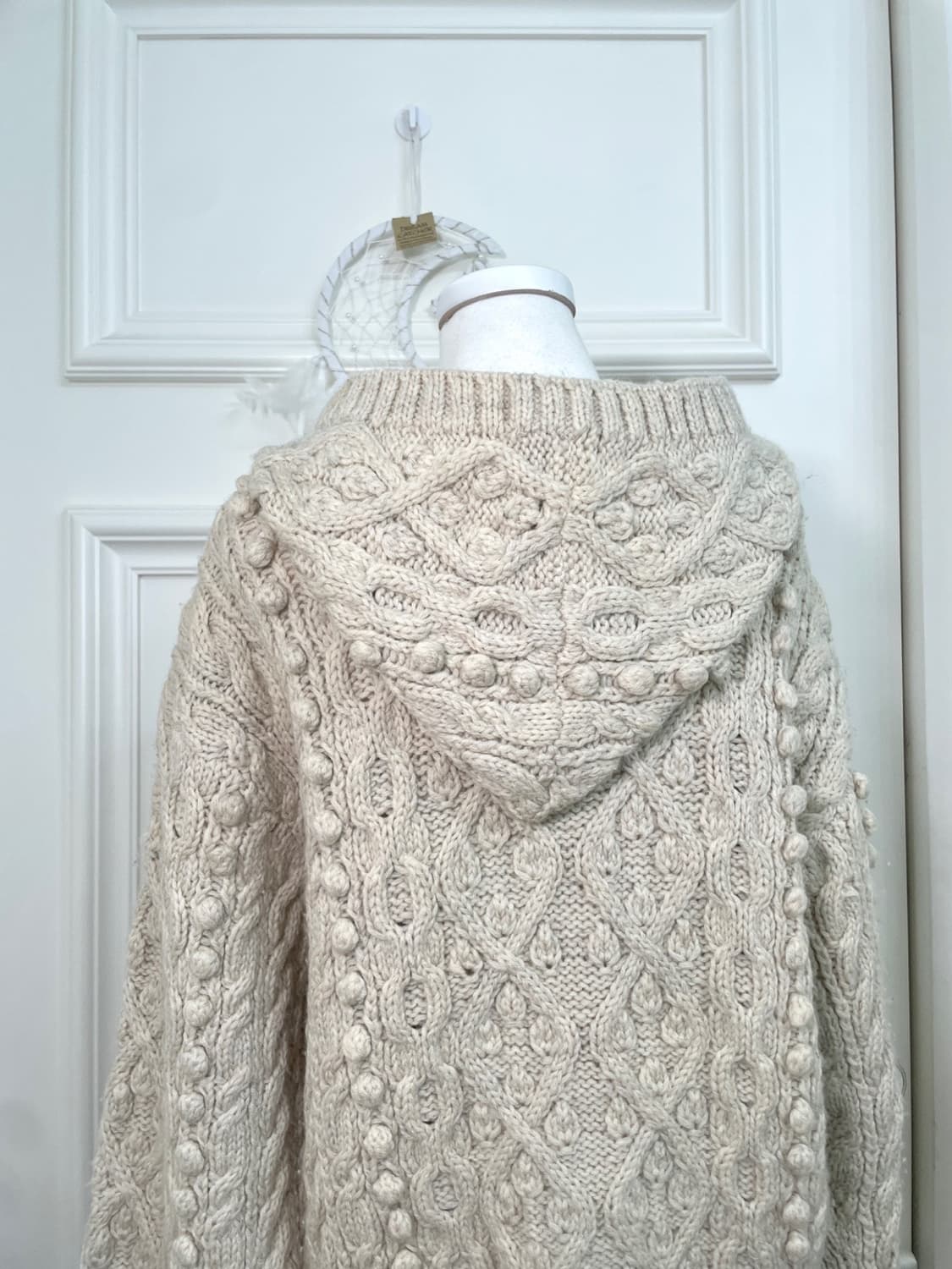 beigeivory pongpong hoodie pocket wool c 상품이미지4