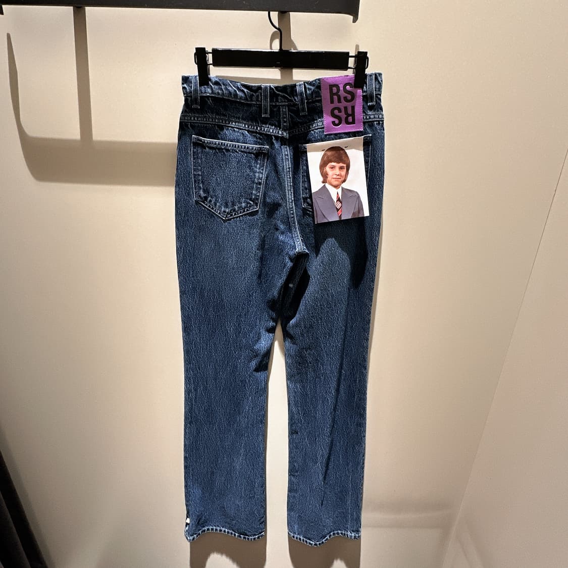 라프 시몬스 여성 데님 플레어 진 80% 상품이미지3