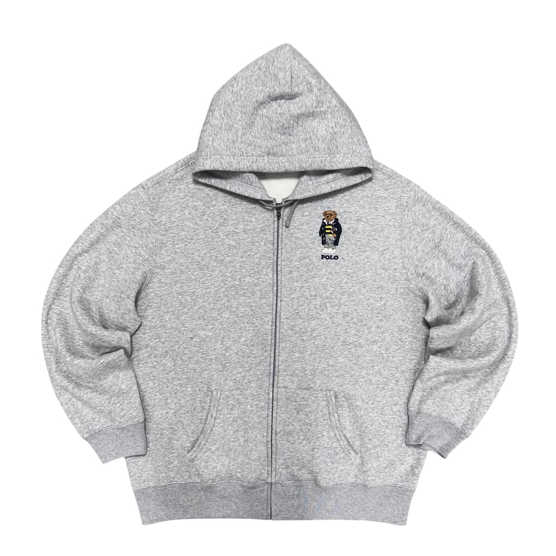 폴로 베어 플리스 그레이 후드집업(2XL) 상품이미지1