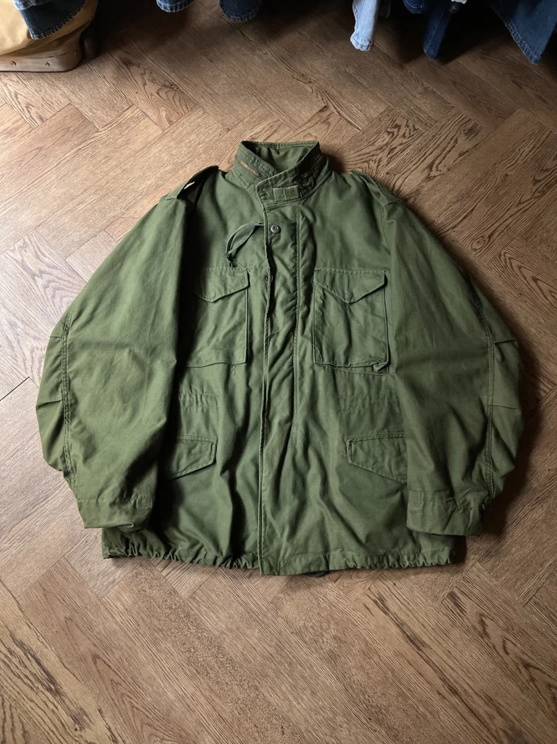 [XL]70's 오리지널 U.S ARMY 3세대 M65 필드자켓 상품이미지1