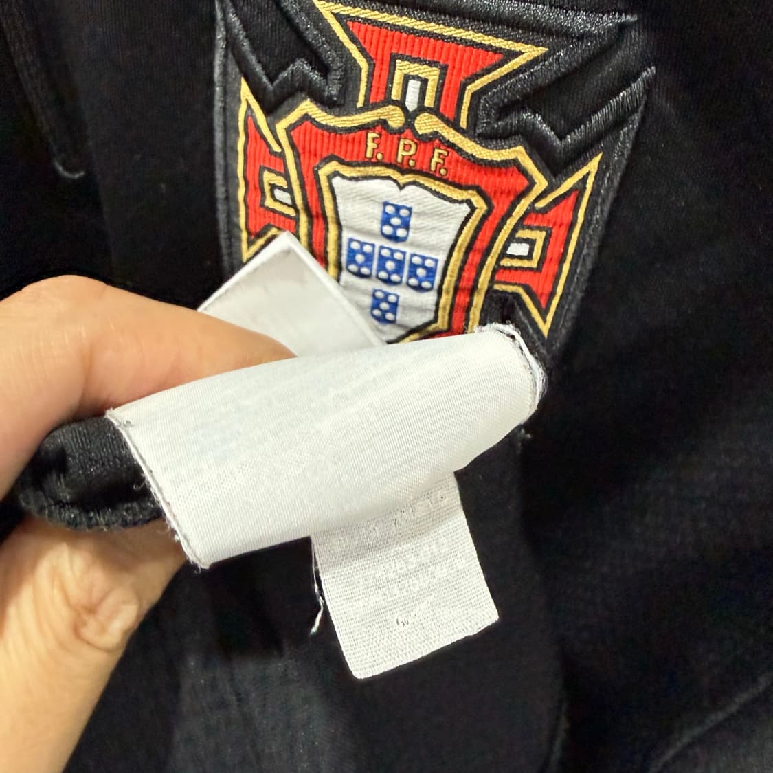XL 나이키 포루투갈 축구 국가 대표팀 드릴탑 반집업 롱슬리브 티셔츠 상품이미지5