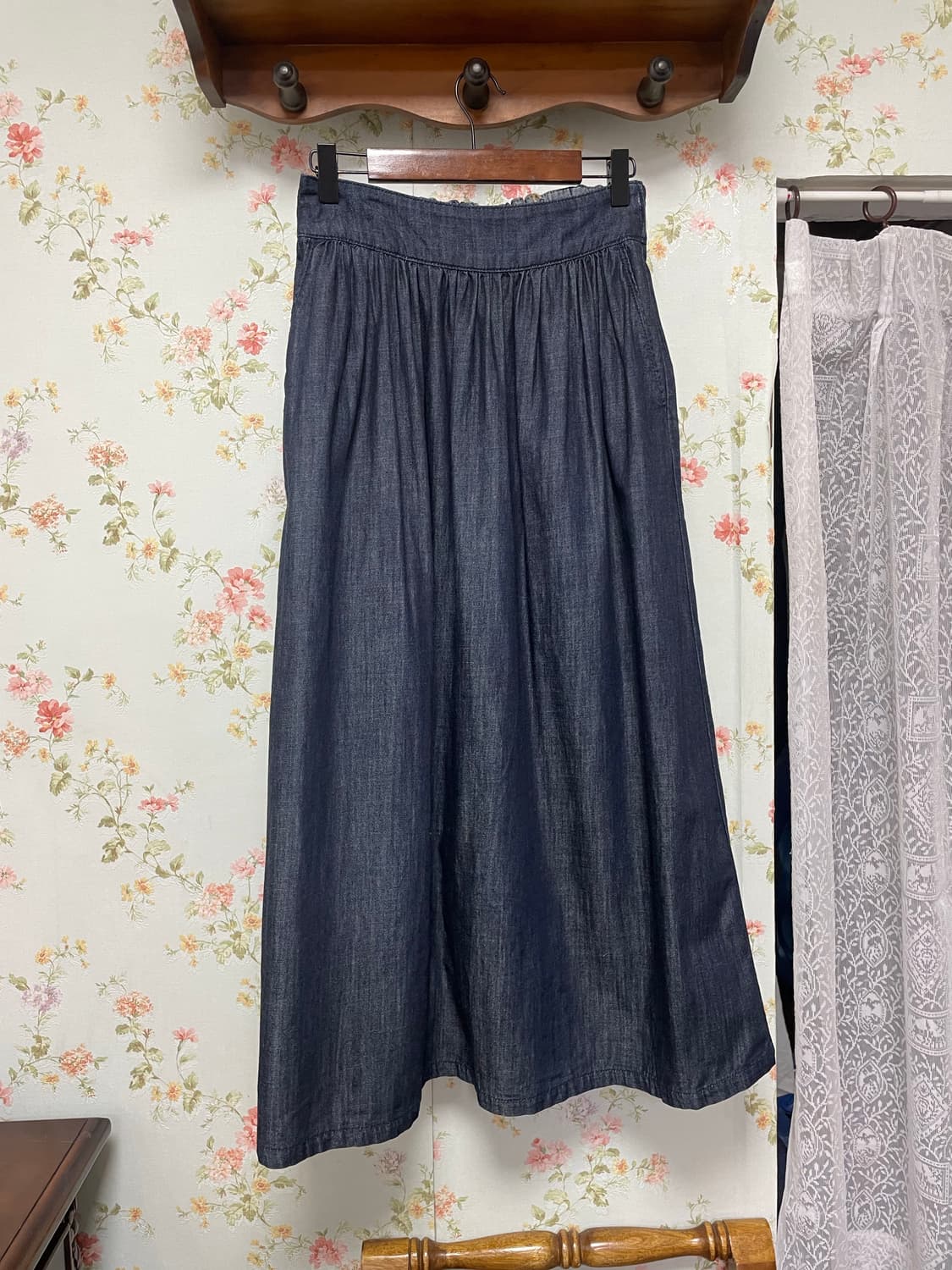 데님 롱 스커트 상품이미지1