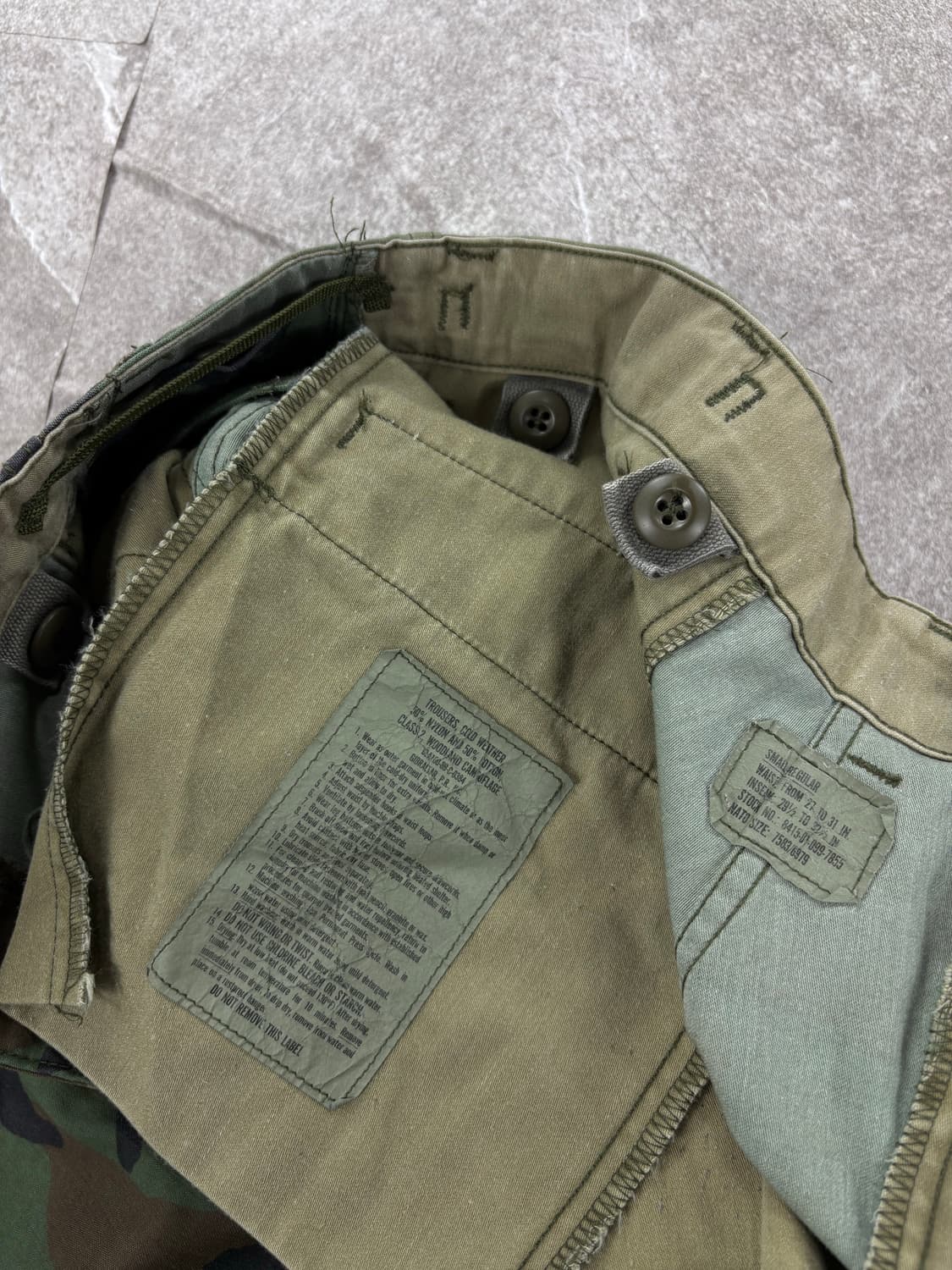 80's US ARMY Military Cago Pant  상품이미지4