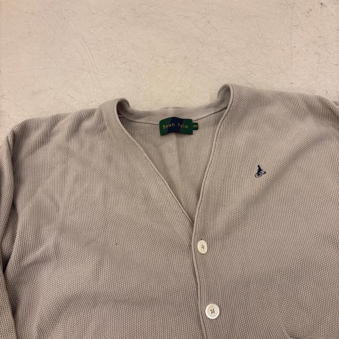 빈폴 스몰로고 코튼 가디건 상품이미지2