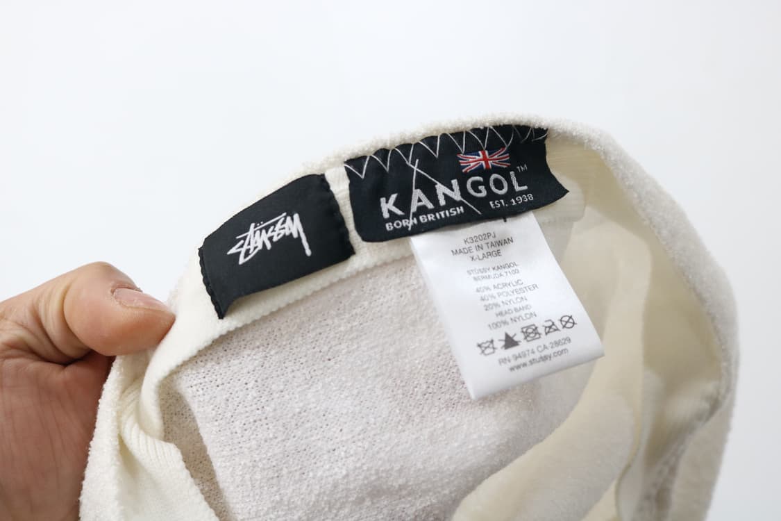 스투시 x 캉골 버뮤다 504 헌팅캡 화이트 상품이미지6