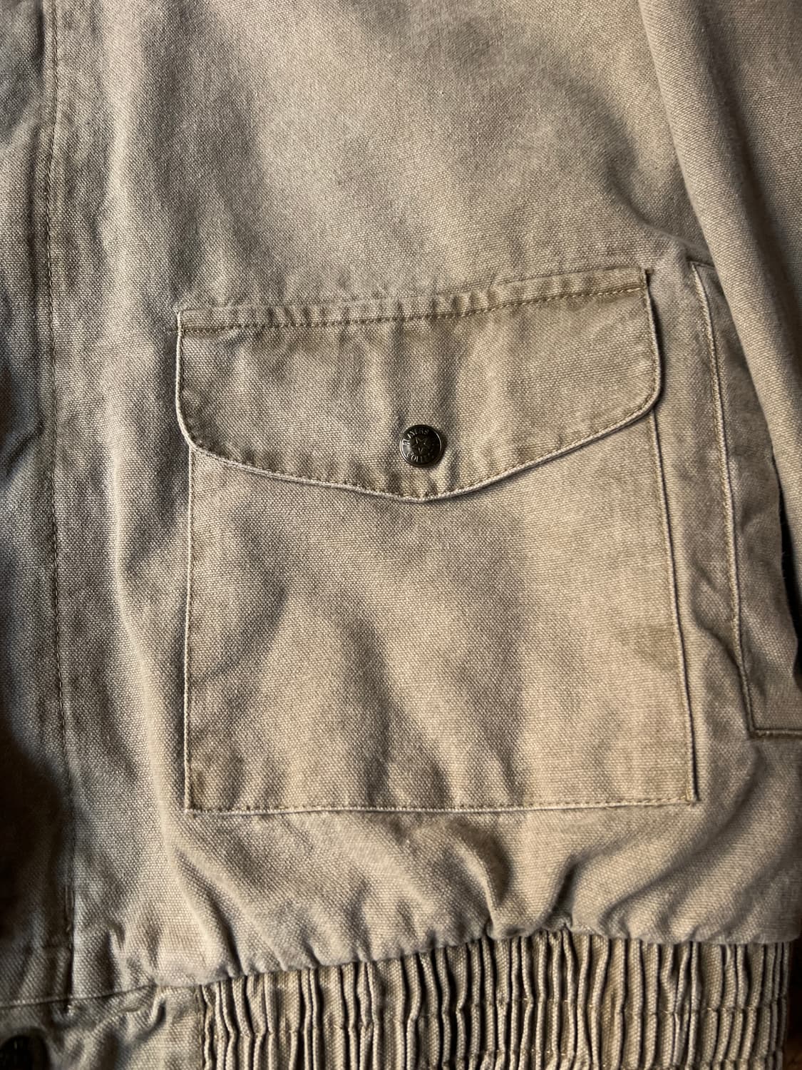 [M]웨스턴 패치업 A-2 타입 캔버스 워크자켓 상품이미지4