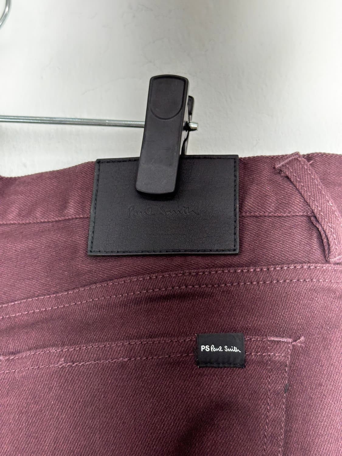 Paul Smith Burgundy Stretch Pants 상품이미지7
